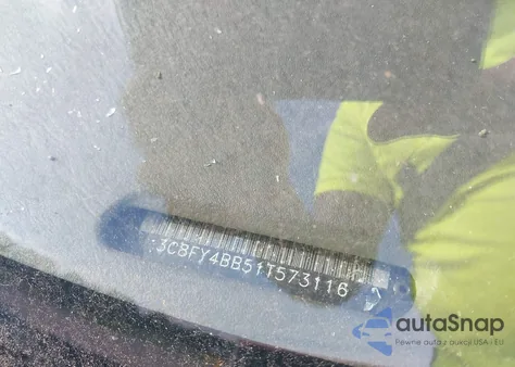 2001 Chrysler Pt Cruiser z USA, uszkodzony, nr VIN 3C8FY4BB51T573116